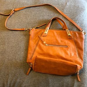 Tan crossbody bag
